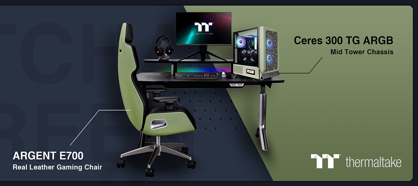 Thermaltake argent p900 Smart Gaming Desk