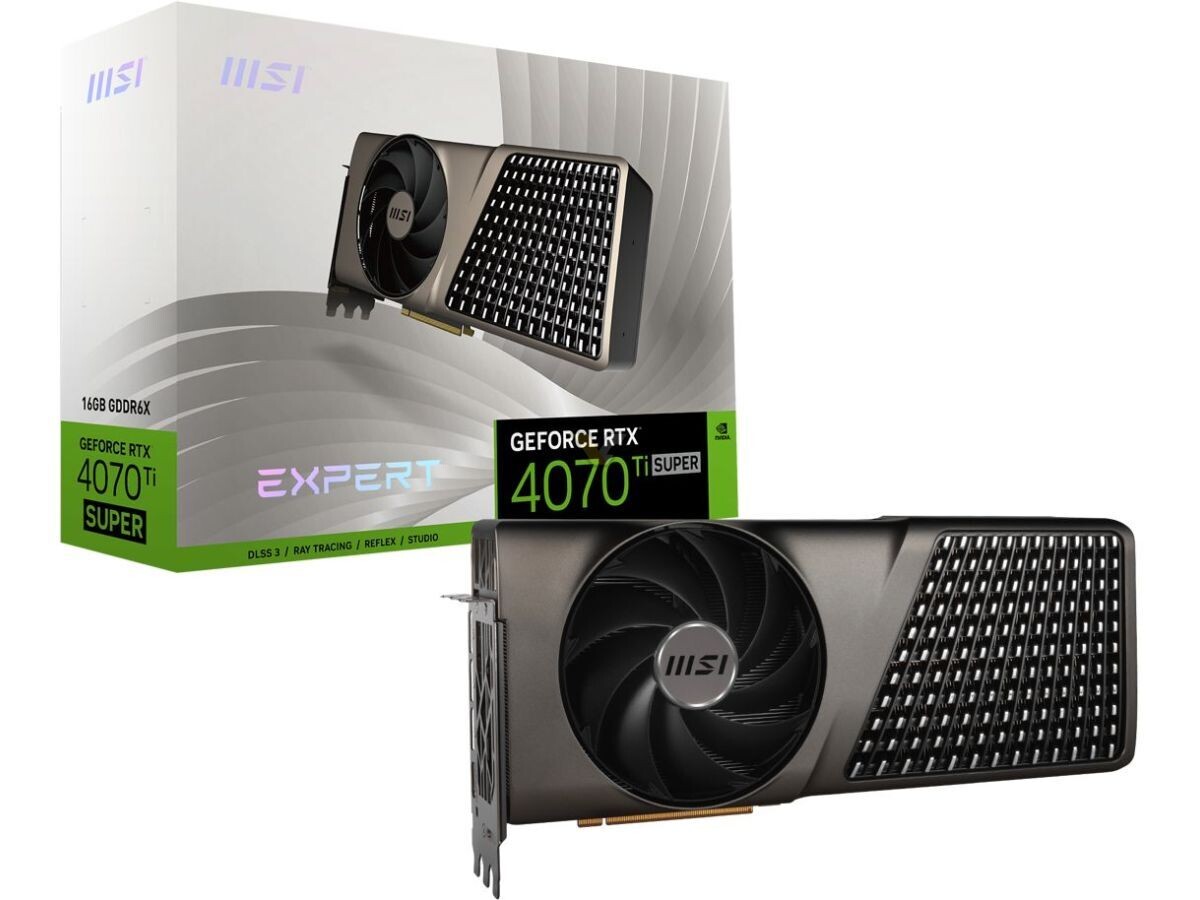 MSI is getting ready to launch the new RTX 4070 Ti Super Expert and RTX 4070 Ti Super Aero.